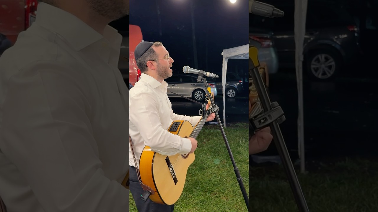 Singing “Ah Gutten Shabbos” LIVE – 2nd Time Ever! 🎤🔥 #giglife #jewishmusic #shabbat #shabbos