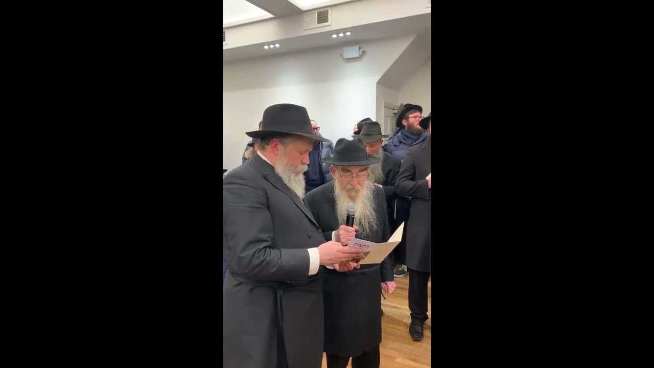 Anshei Lubavitch Siyum Sefer Torah