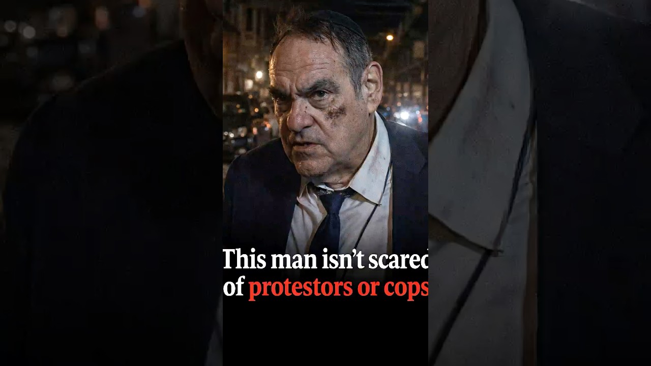 This Jew Won’t Back Down 😤 Even When Threatened Face-to-Face #protest  #jewish #fearless