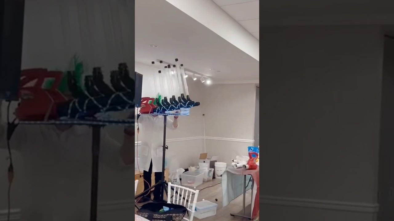 Ping pong shooter 5000 #crazyscience #pingpongballs #crazy #funny #funnyvideo #candy #funnyvideos