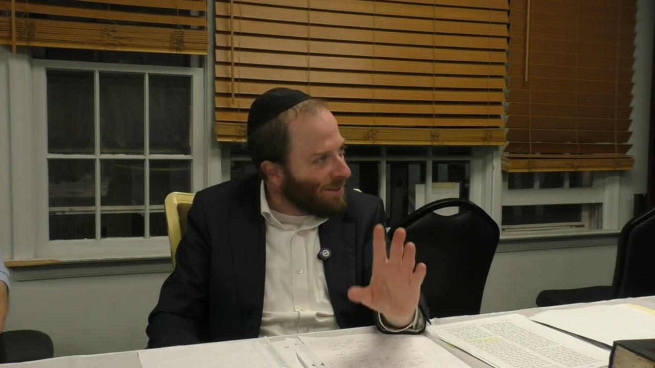 ROSH CHODESH AV - THE PETIRAH OF AHARON HAKOHEN - Rabbi Nachum Scheiner speaking at Mishmar