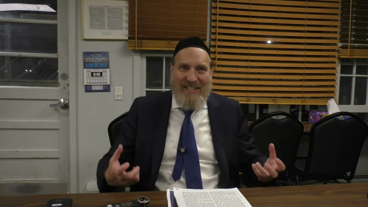 Get ready for Shabbos Shiur with Rabbi Simcha Bunim Berger - Chamin/Cholent and Oneg Shabbos