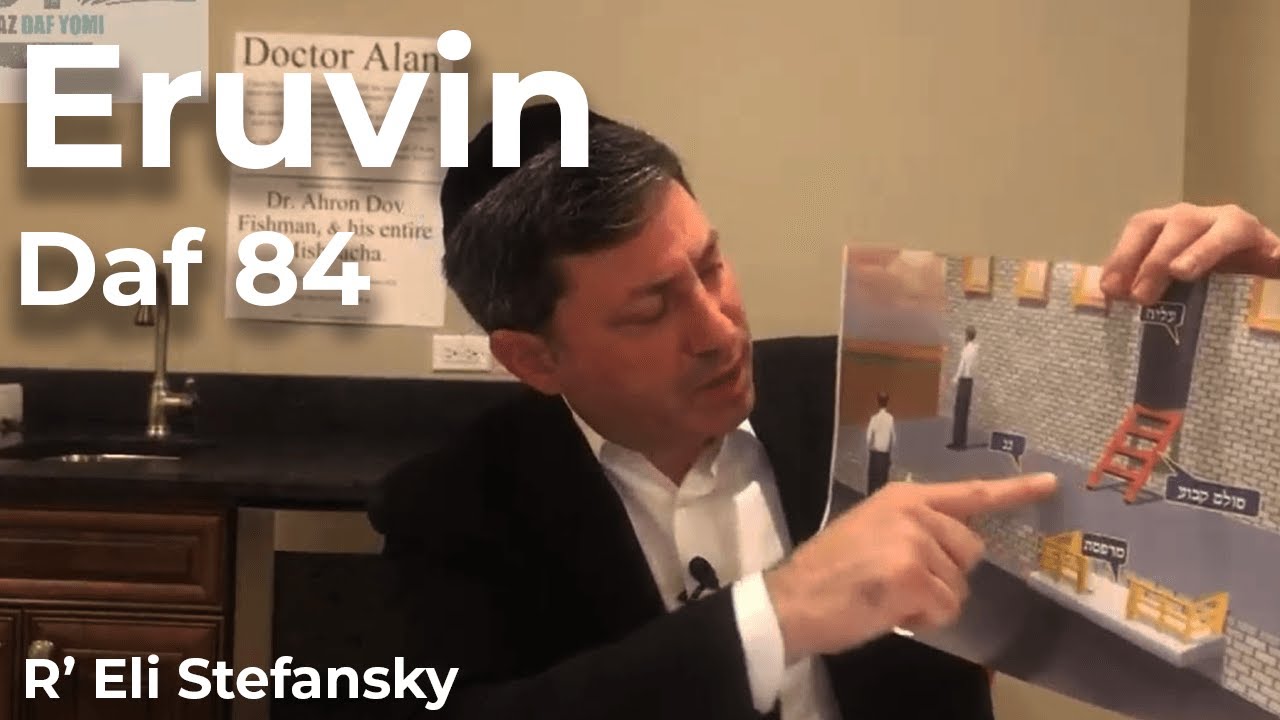 Daf Yomi Eruvin Daf 84 by R’ Eli Stefansky