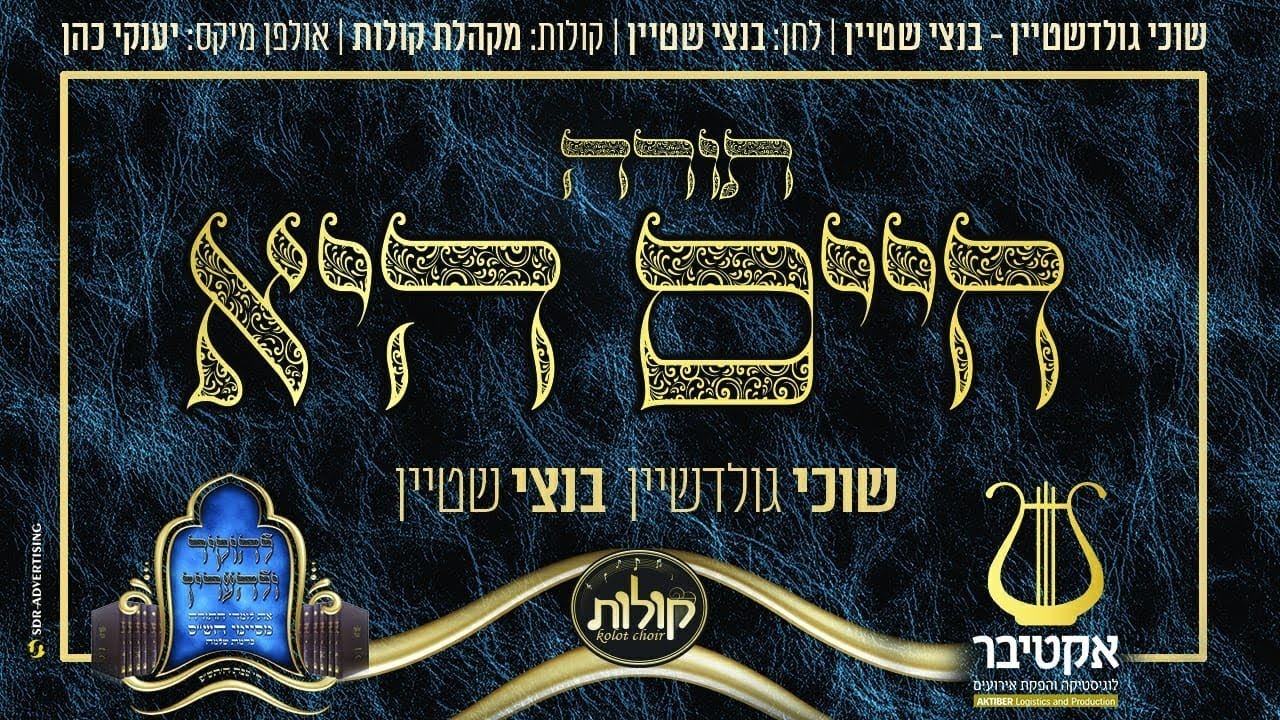 תורה חיים היא - בנצי שטיין • שוכי גולדשטיין • מקהלת קולות