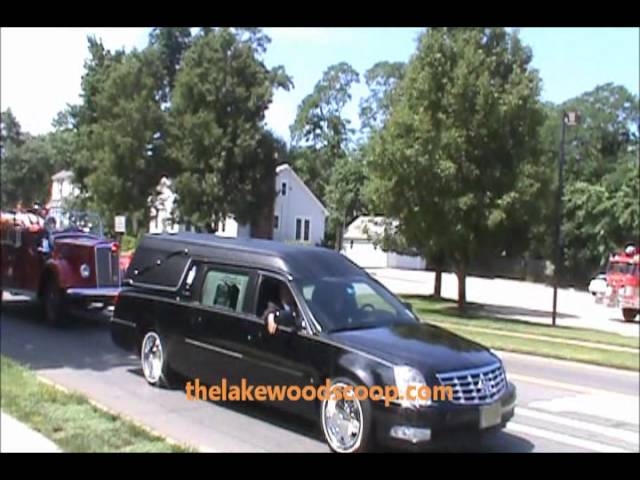 Funeral Procession Of Fire Chief Lakewood James DeLigny