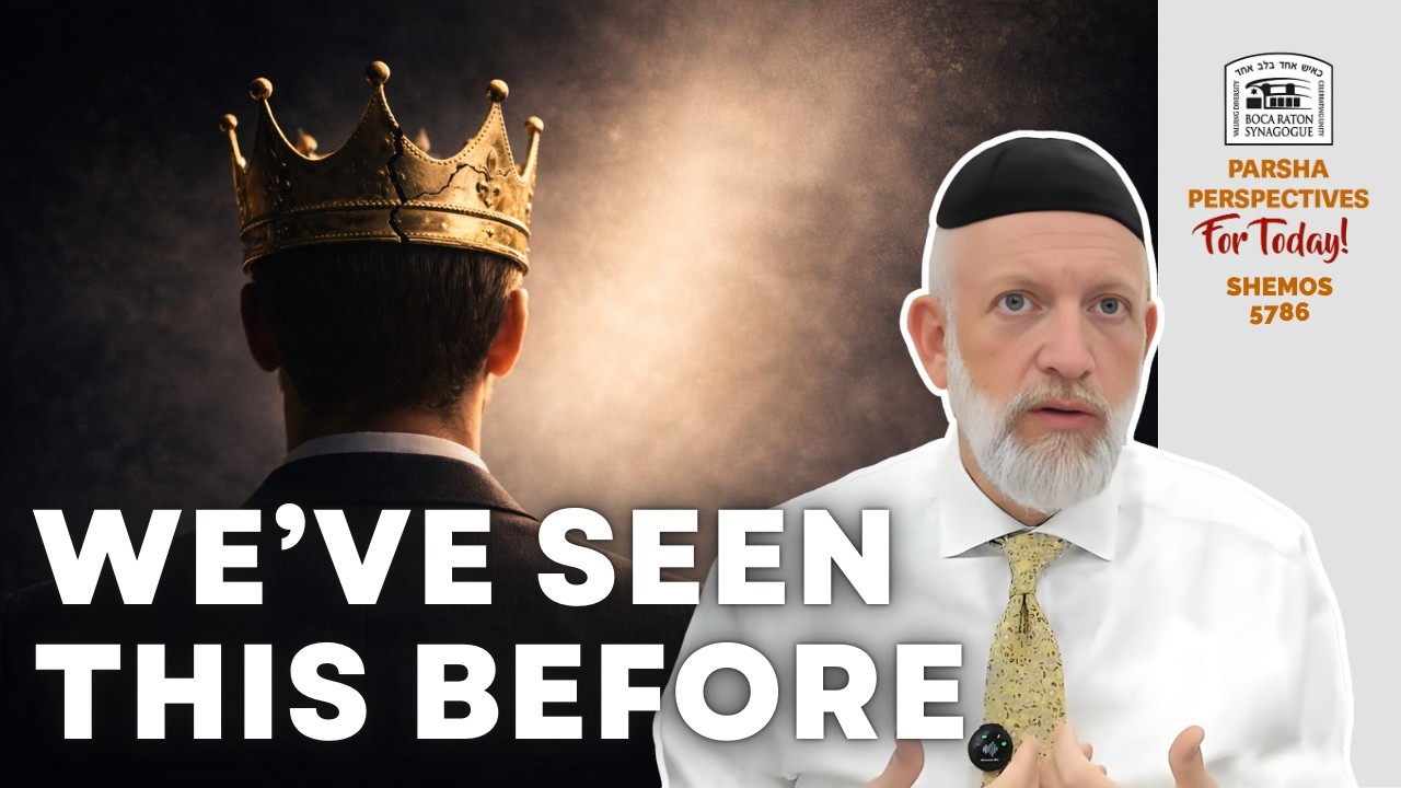 The NEW KINGS of our time | Parsha Perspectives | Shemos 5786