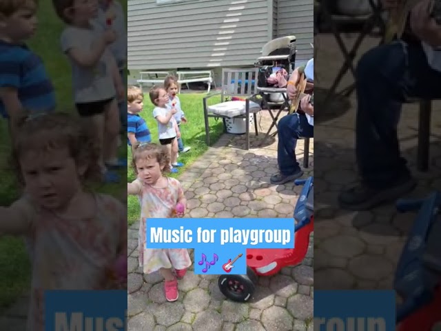 Music for playgroup 🎶 🎸