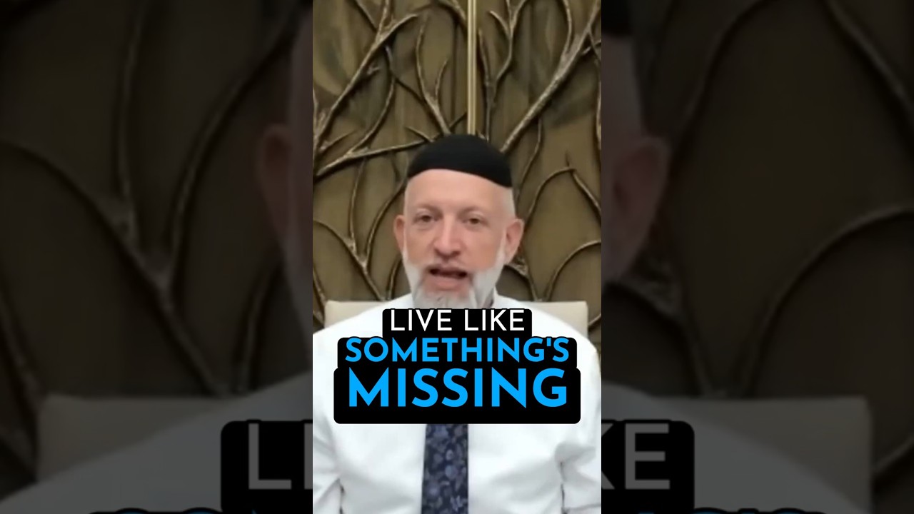 Live like SOMETHING'S MISSING