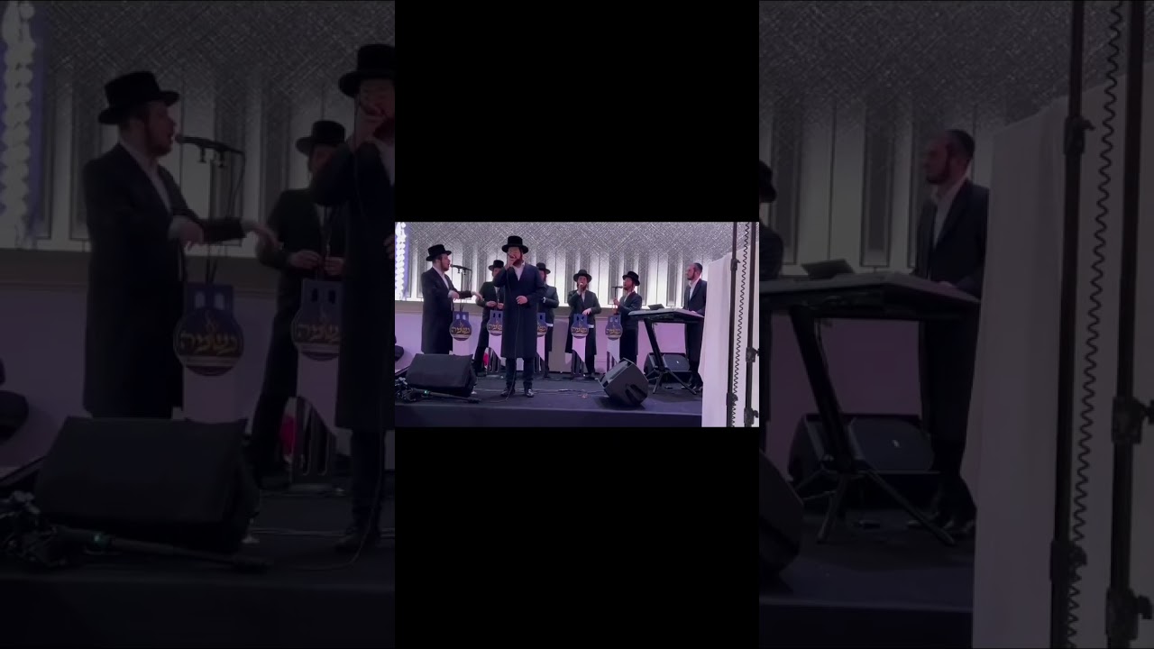 מוטי ויזל עם מקהלת נשמה והקלידן צביקי רובין