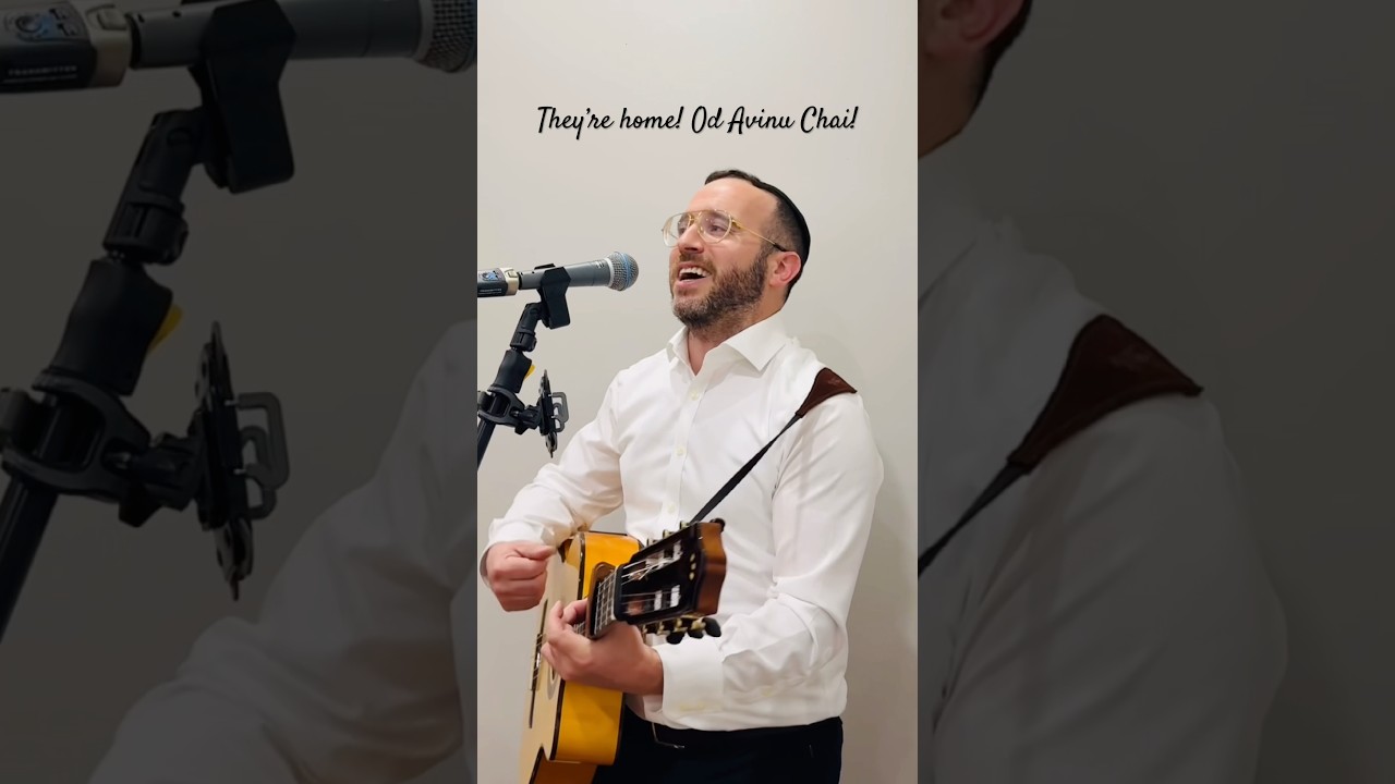 Od Avinu Chai 🇮🇱 They’re Home! Am Yisrael Lives! 🙌💙 #jewishmusic #sukkot #myisrael #israel