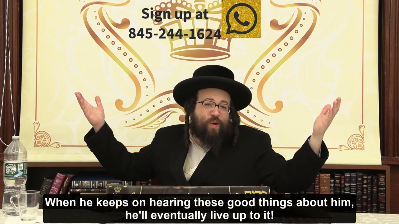 Rabbi Yoel Roth - Shower your kids with positive words and compliments