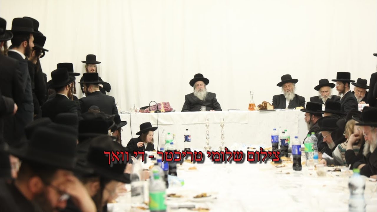 Zos Chanukah 2024 With Tolna Rebbe |האדמו"ר מטאלנא שליט"א בטיש זאת חנוכה תשפ”ה ושריפת הפתילות