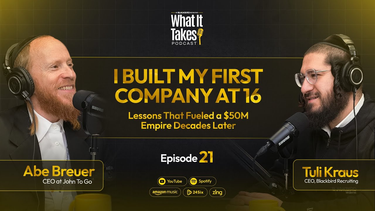 I Built My First Company at 16 | Lessons That Fueled a $50M Empire Decades Later