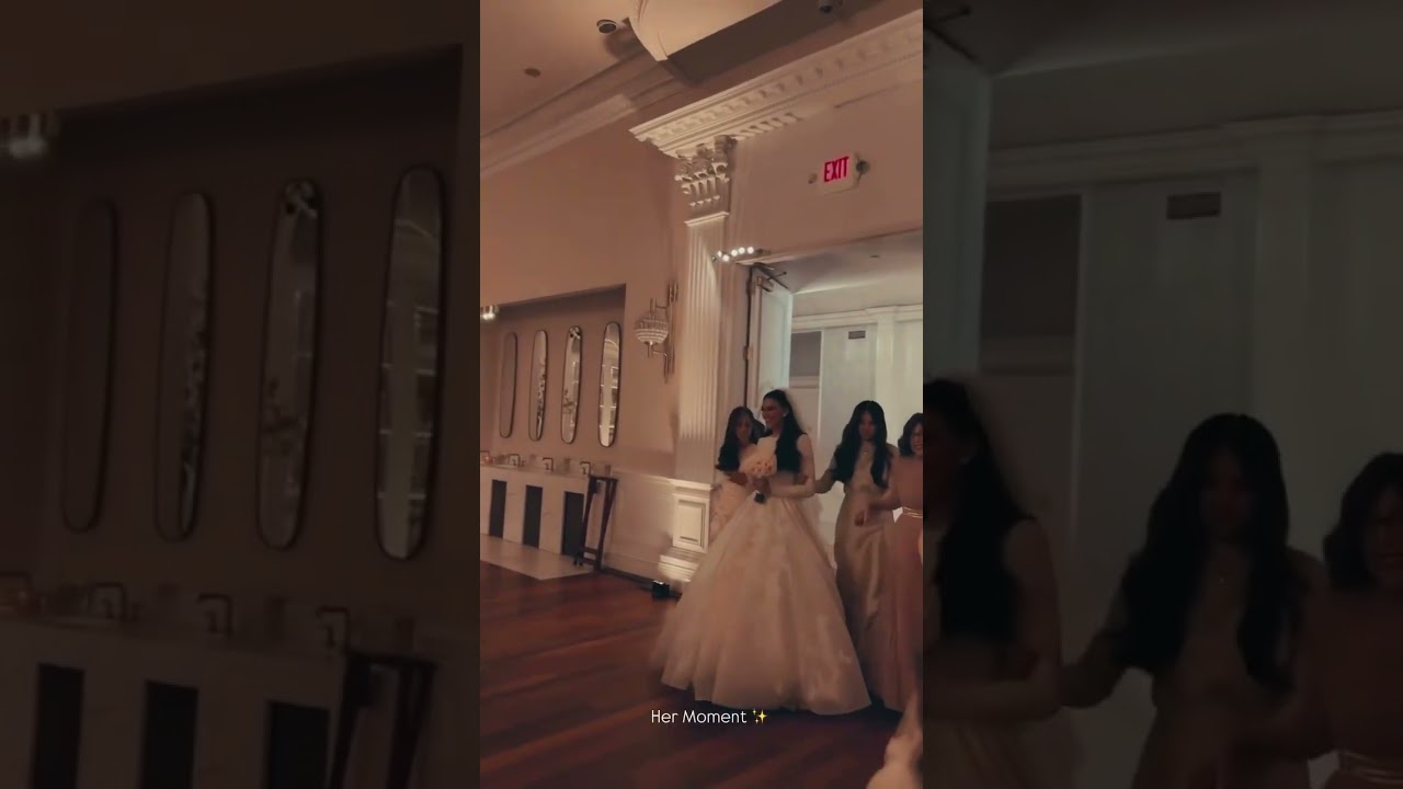 Her Moment ✨️ #bride