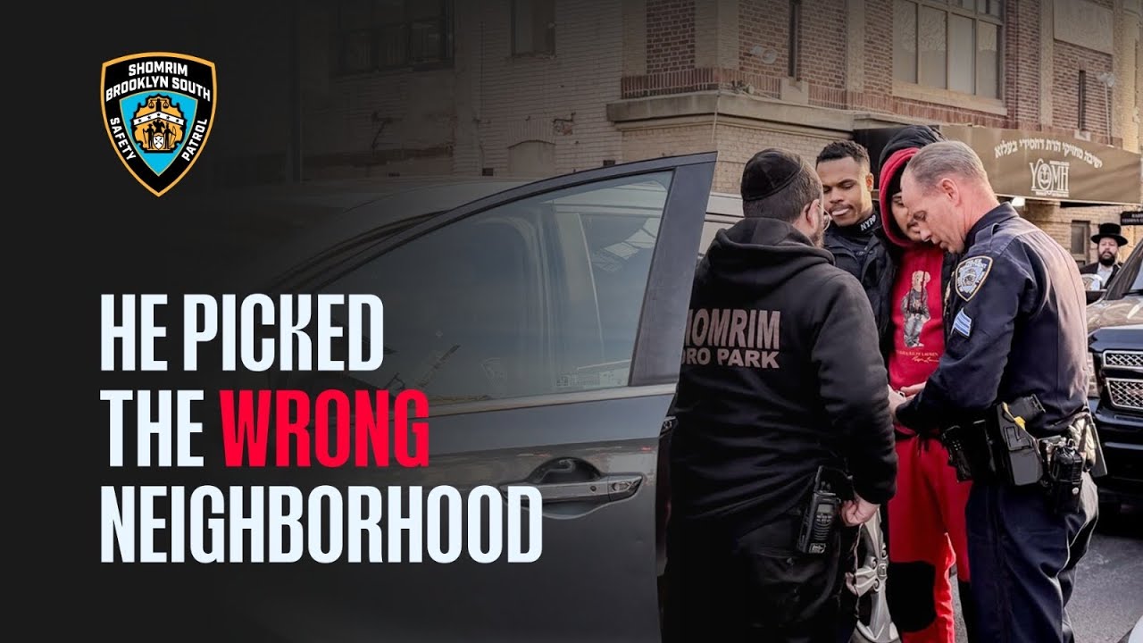 He Picked the Wrong Neighborhood.