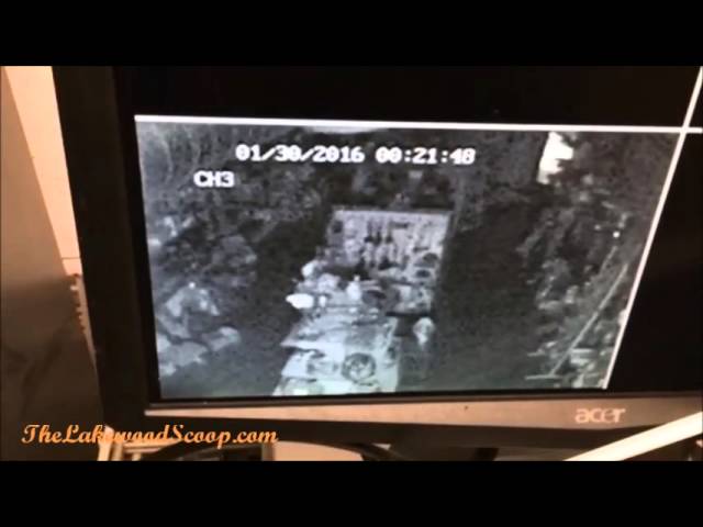 Burglar Breaks into Tips and Toque Goes Shopping