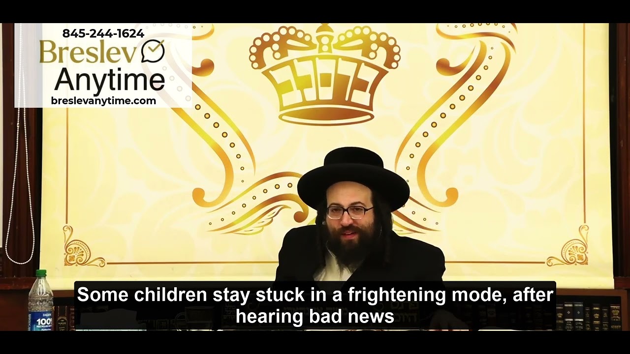 Rabbi Yoel Roth - Kids can't handle scary news