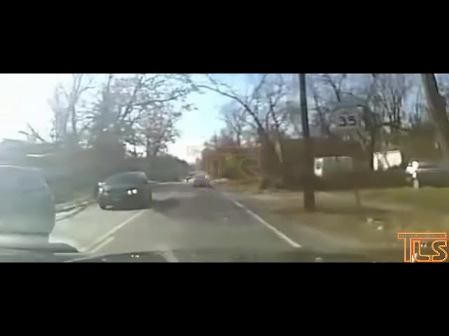 Driver blows stop sign
