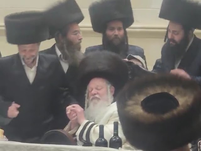 MK Bezalel Smotrich At Purim 5783 Tish Of Premishlan Rebbe