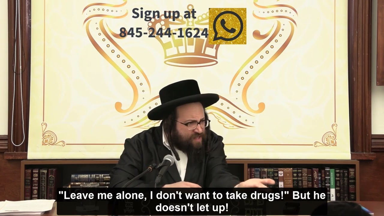 Rabbi Yoel Roth - Learning Torah is better than any kind of drugs