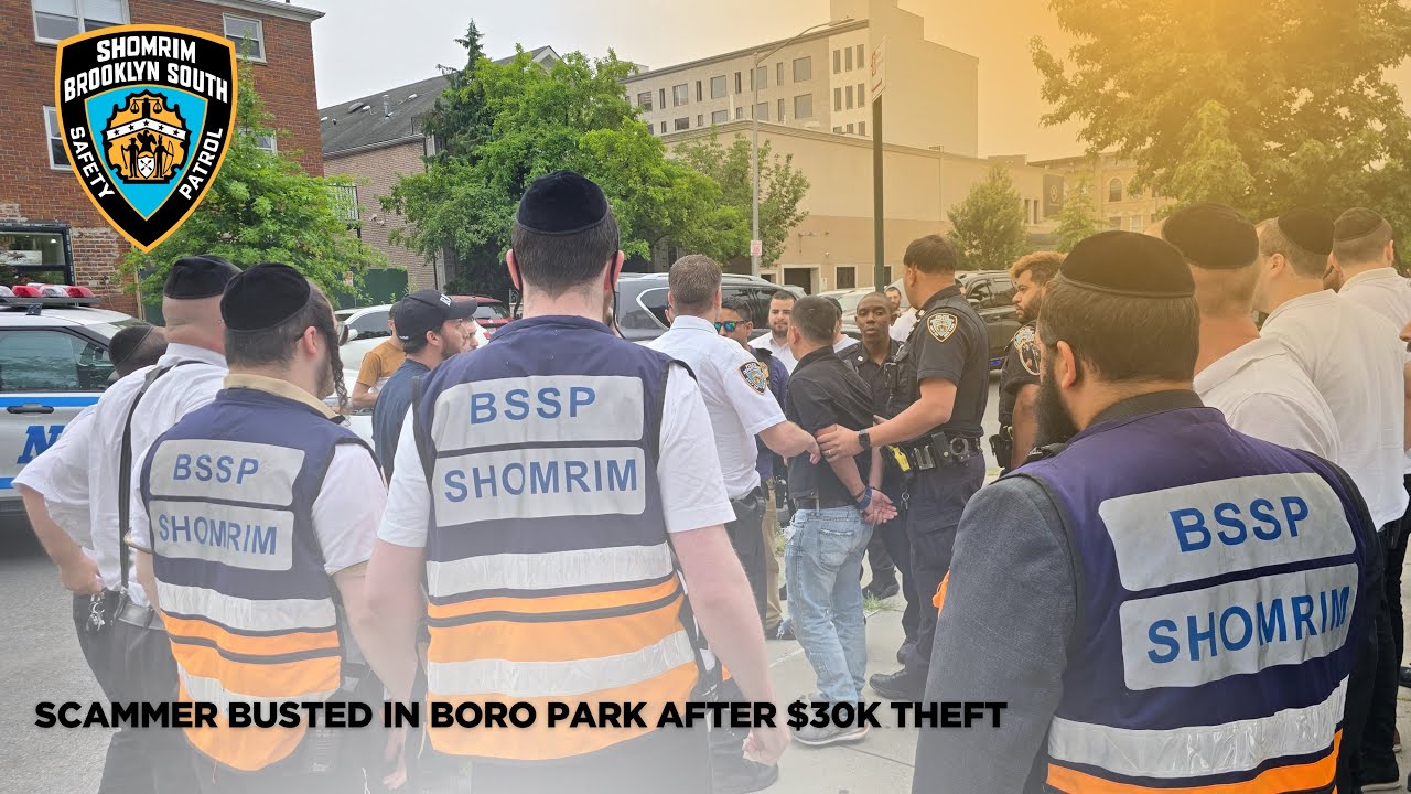 Boro Park Shomrim - Scammer Busted in Boro Park After $30K Theft