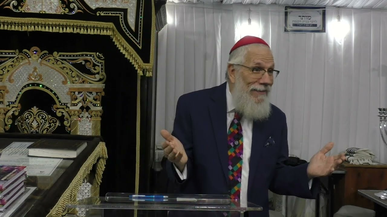 Rabbi Shea Hecht speaking at Scheiner's Shul - Confessions of a Cultbuster