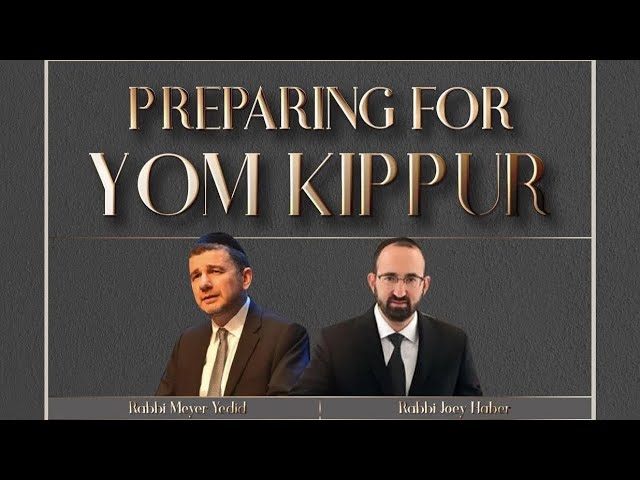 Shaare Zion - Preparing for Yom Kippur