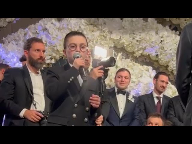 Elegant Chuppah Accompanied By Wonder Boy Meir Rosinger