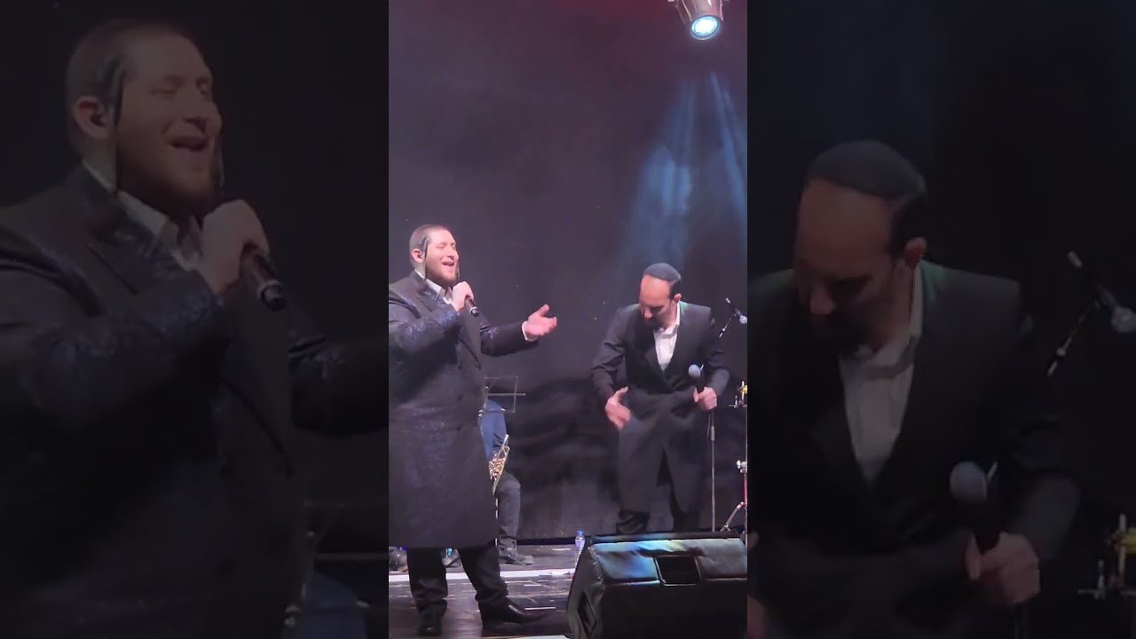 שמוליק קליין בקומזיץ לבני הישיבות בעיר נתיבות עם אשר גבאי ונמואל הרוש