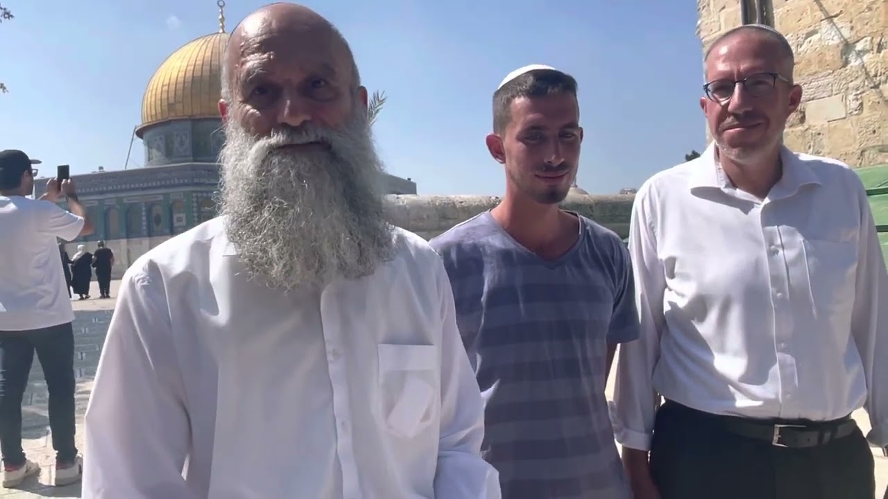 ברכות לחתנים בהר הבית | הרב יהודה קרויזר