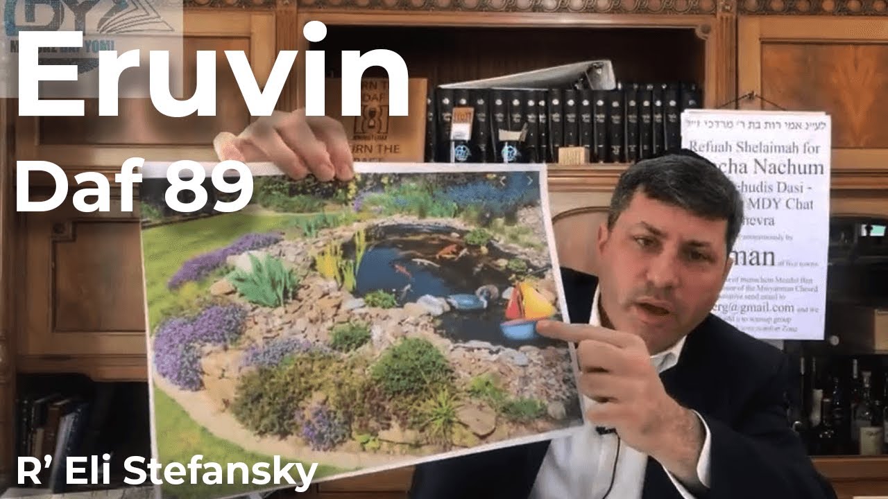Daf Yomi Eruvin Daf 89 by R’ Eli Stefansky