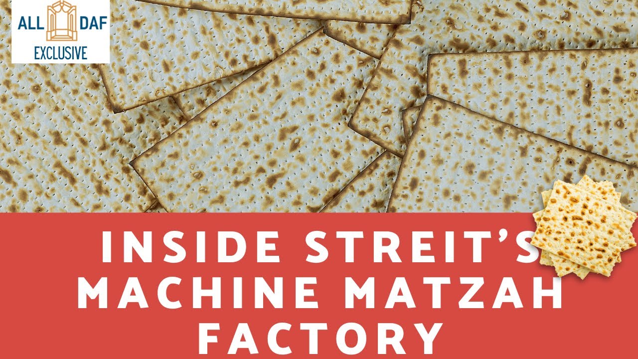 Inside Streit's Machine Matzah Bakery Full Video