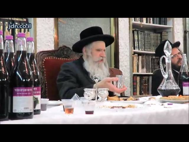 Nadvorna Chadera Rebbe Commemorating His Father's Yahrtzeit - Tammuz 5776