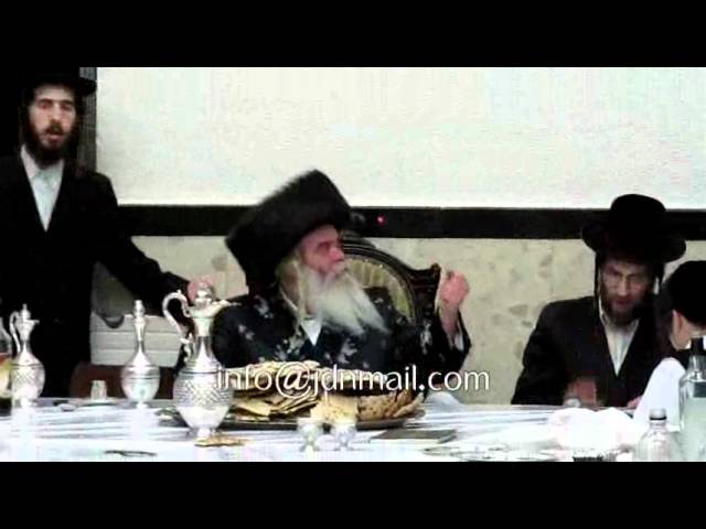 Pesach Sheni 5771 With Kretchnif  Yerushalayim Rebbe
