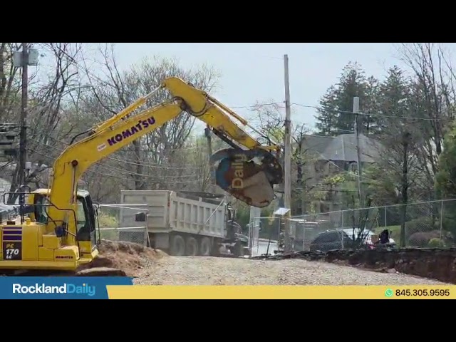 Construction has begun on the new Stanislov Shul on Boxwood Lane