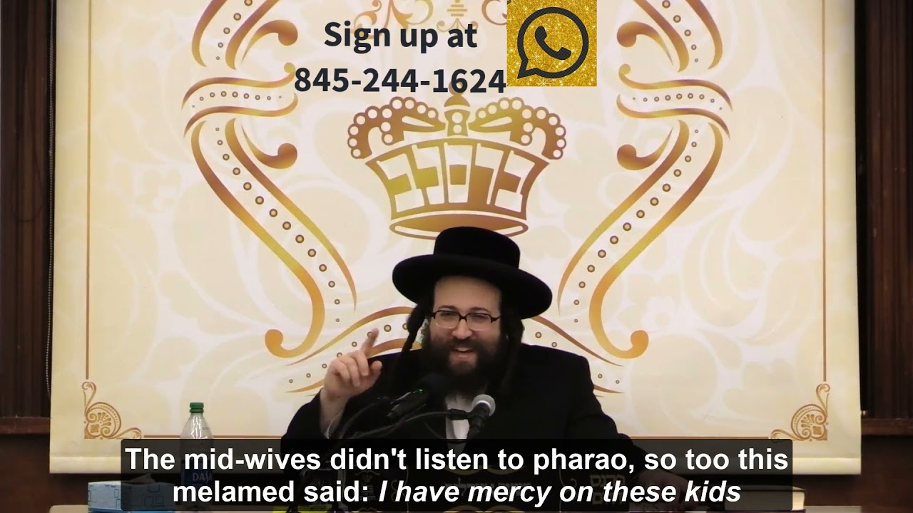 Rabbi Yoel Roth - A Teacher that has mercy on punished students