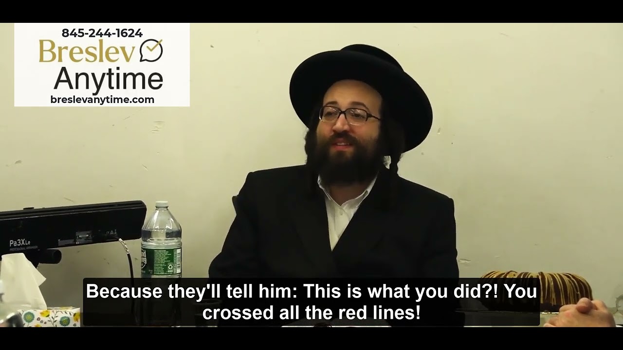 Rabbi Yoel Roth - It's not true, Hashem isn't upset at you...
