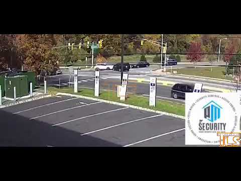 Surveillance video of accident