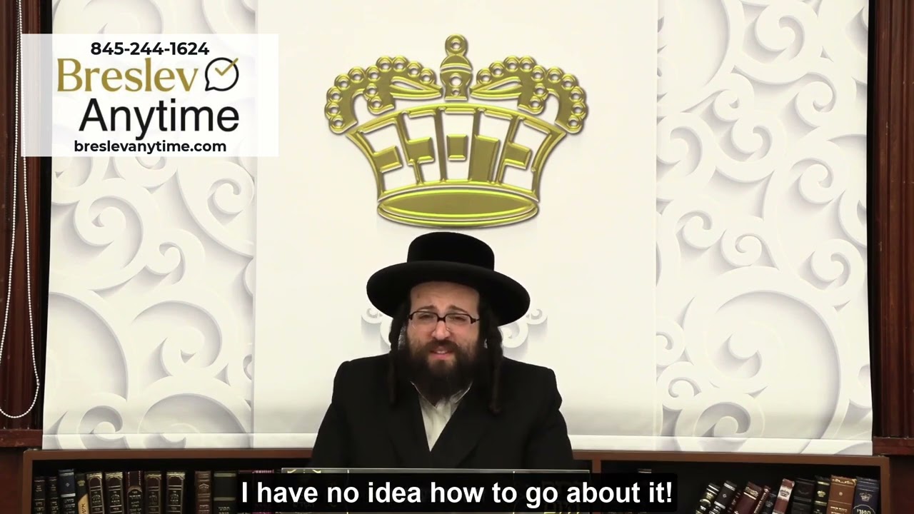 Rabbi Yoel Roth - I want to be good but it just doesn't work for me