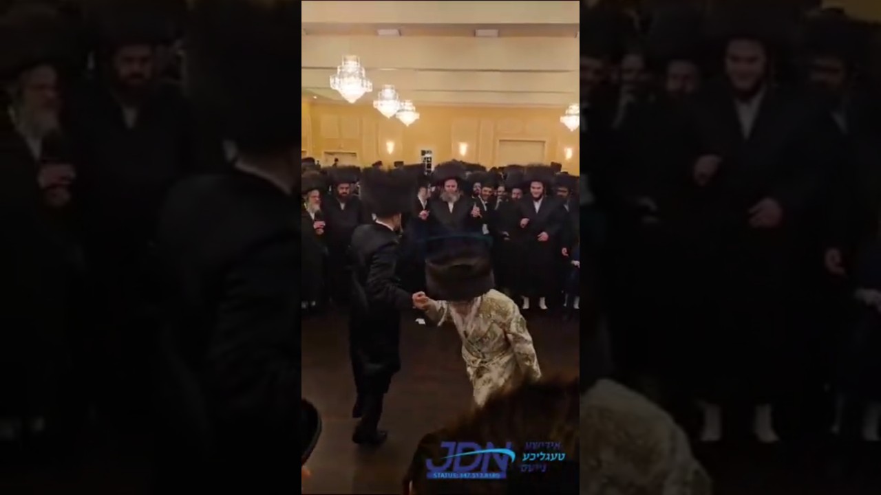 שמחת החתונה פאר אן אייניקל פון האדמו"ר מקאסאן.