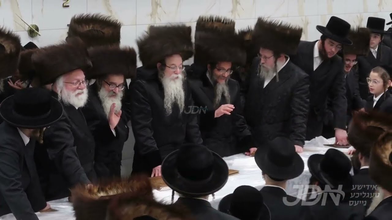 שבת אויפרוף פון החתן בן האדמו"ר מסקולען פון וויליאמסבורג