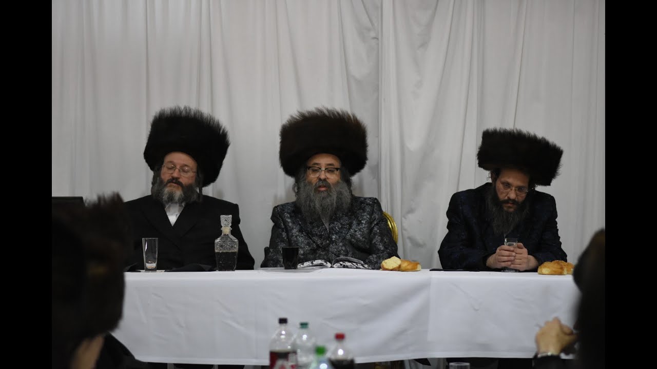 הגה"צ חיים הערש מייזליש שליט"א ר"י סאטמאר בני ברק אויף שב"ק אין ליזענסק
