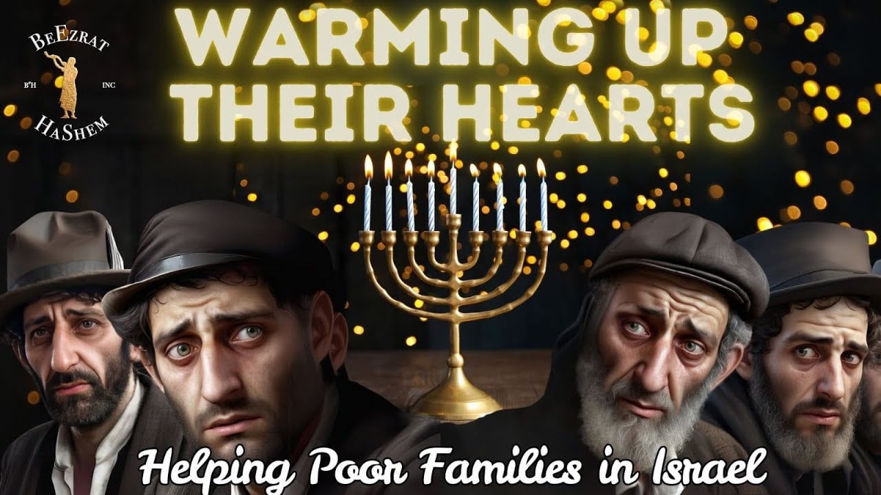 Warming Up Their Hearts In Israel This Chanukah