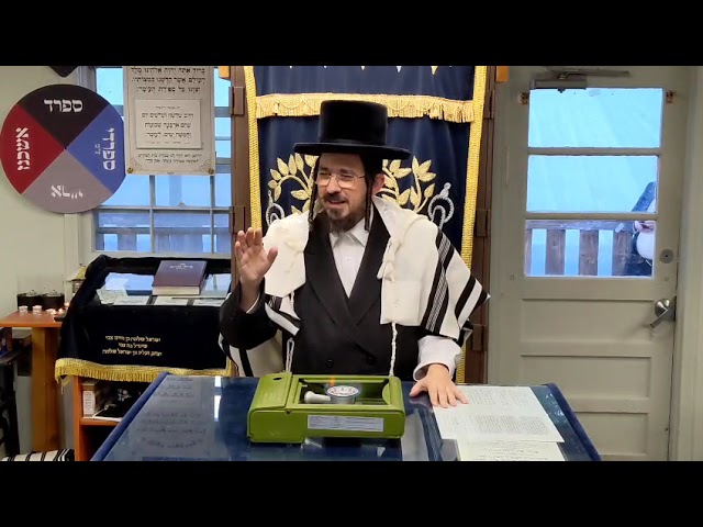 למה מדורות למה שרים למה חלאקע - Rav Benzion Sneh Yiddish Lag baomer shiur at Scheiner's May 5