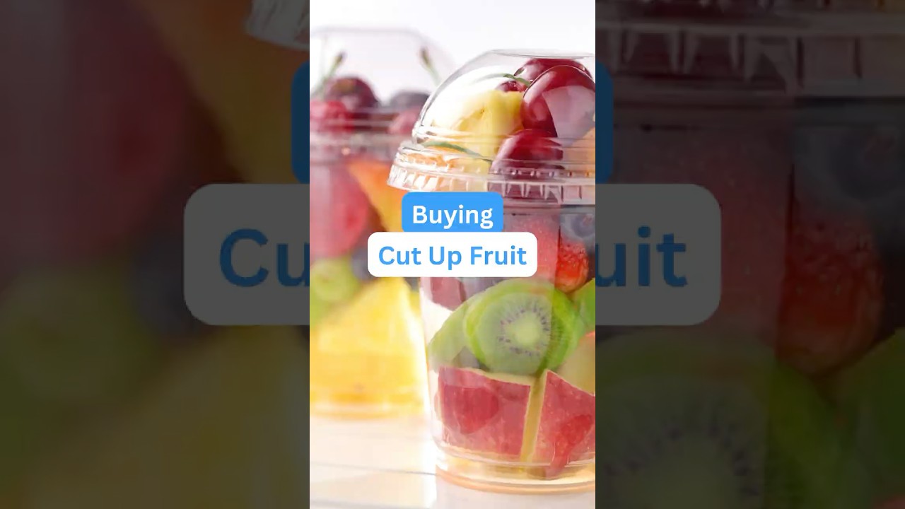 Can I buy cut up fruit from a grocery store?⬇️