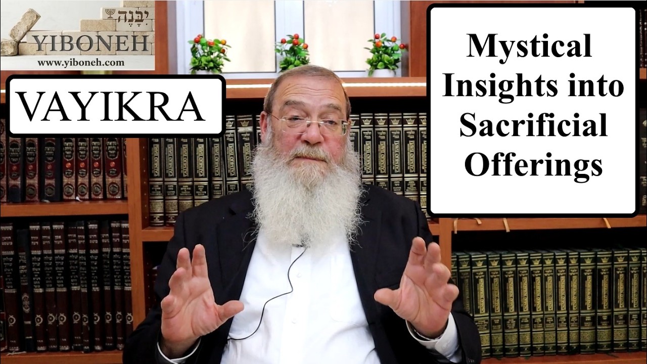 Rav Aaron Dovid Poston: Mystical Insights into Sacrificial Offerings