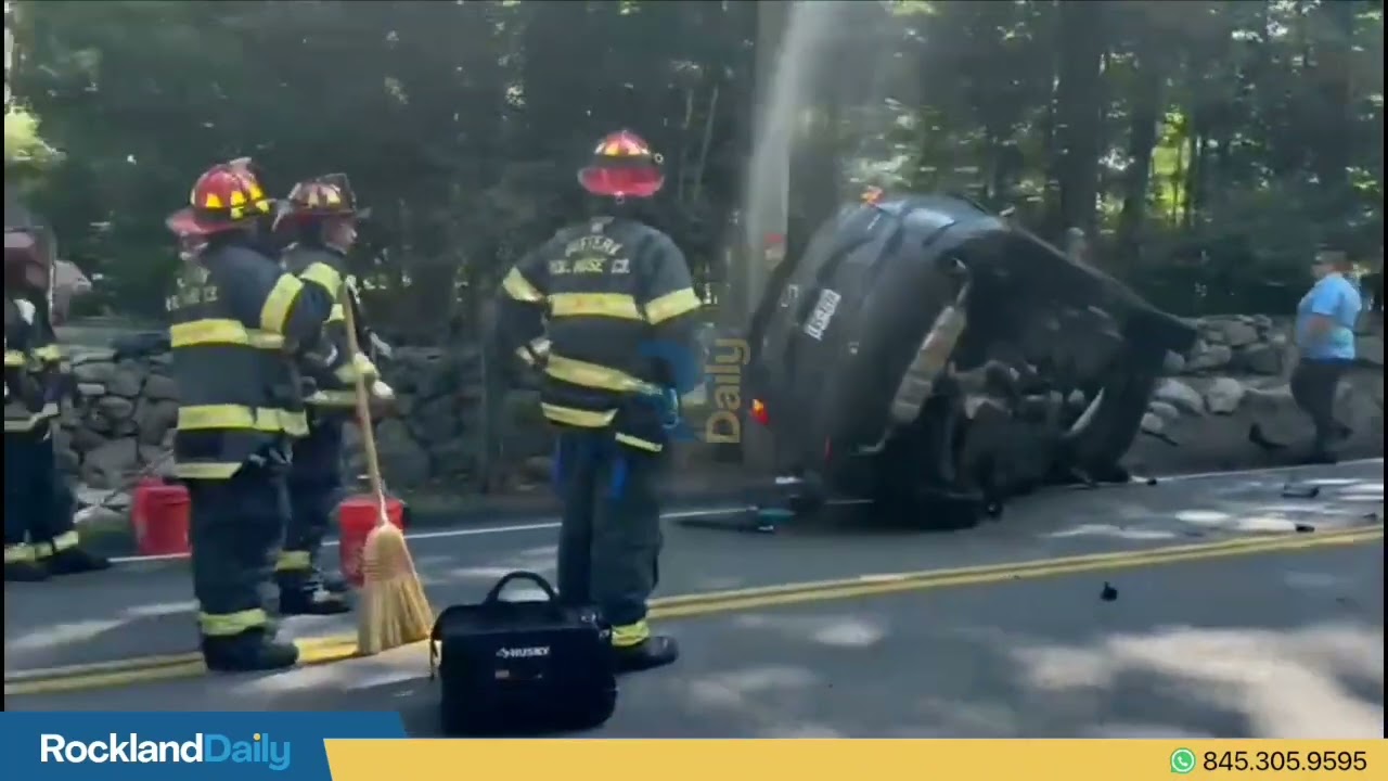 Vehicle Flips During Accident On Mile Road