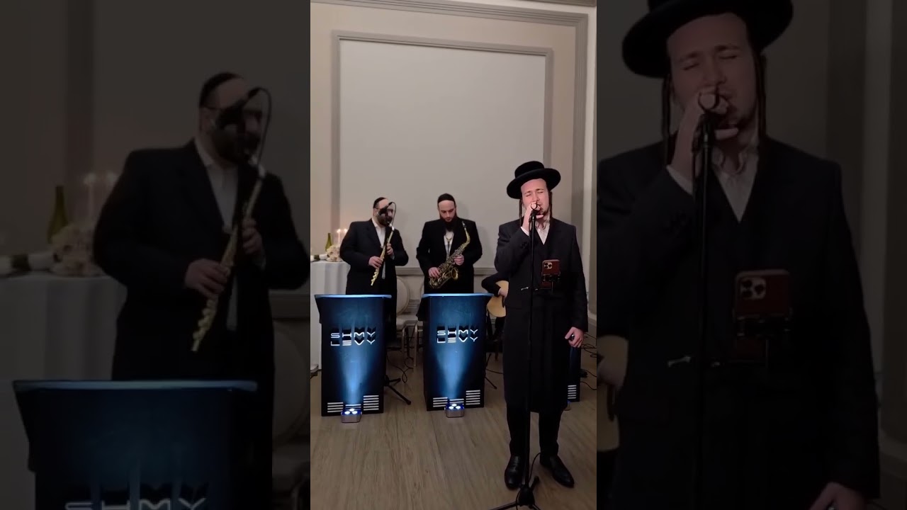 Chaim Horowitz with Shimmy Levy