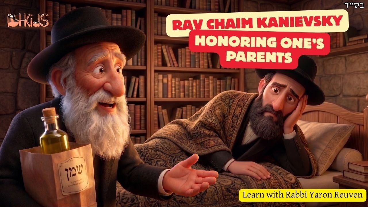 Honoring Parents💖 | Rav Chaim Kanievsky | TORAH FOR KIDS AI