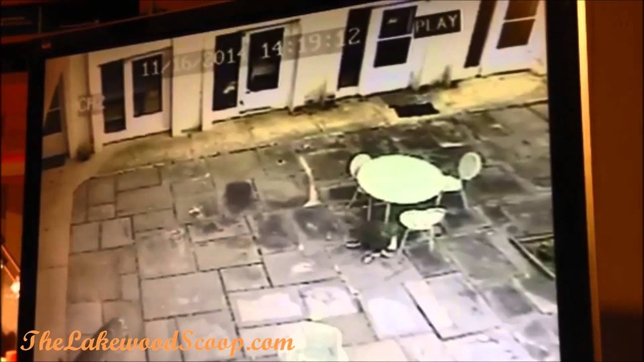 Disoriented Deer Crashing into Church